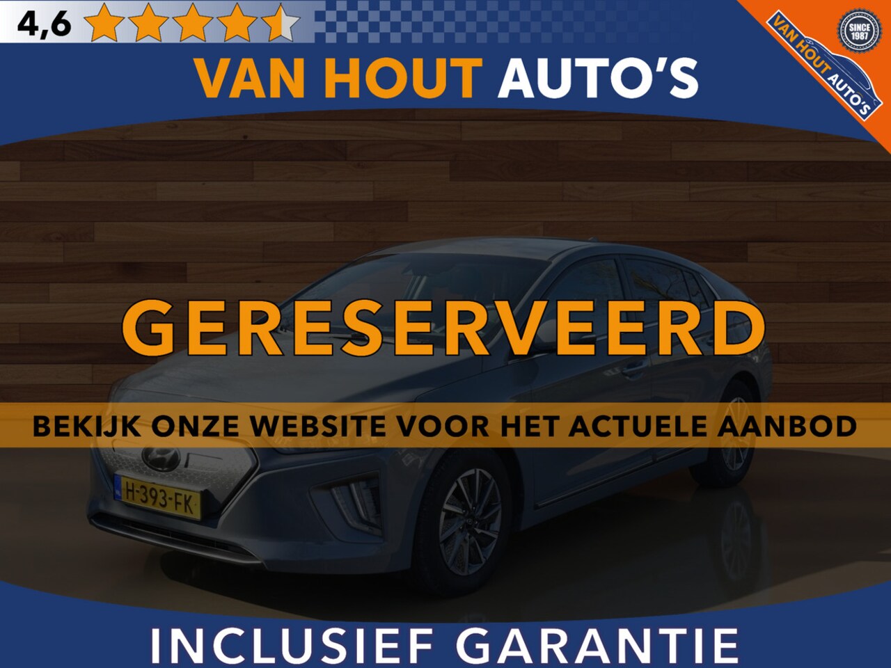 Hyundai IONIQ - Comfort EV 38 kWh | SOH 100% | STOELVERW | CARPLAY GERESERVEERD - AutoWereld.nl