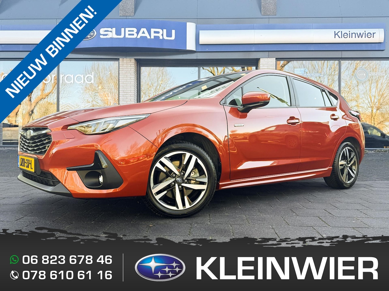 Subaru Impreza - 2.0 E-BOXER 100KW AWD Premium | Schuif/kantel-dak | Vol leder | Groot scherm | 5 jaar fabr - AutoWereld.nl