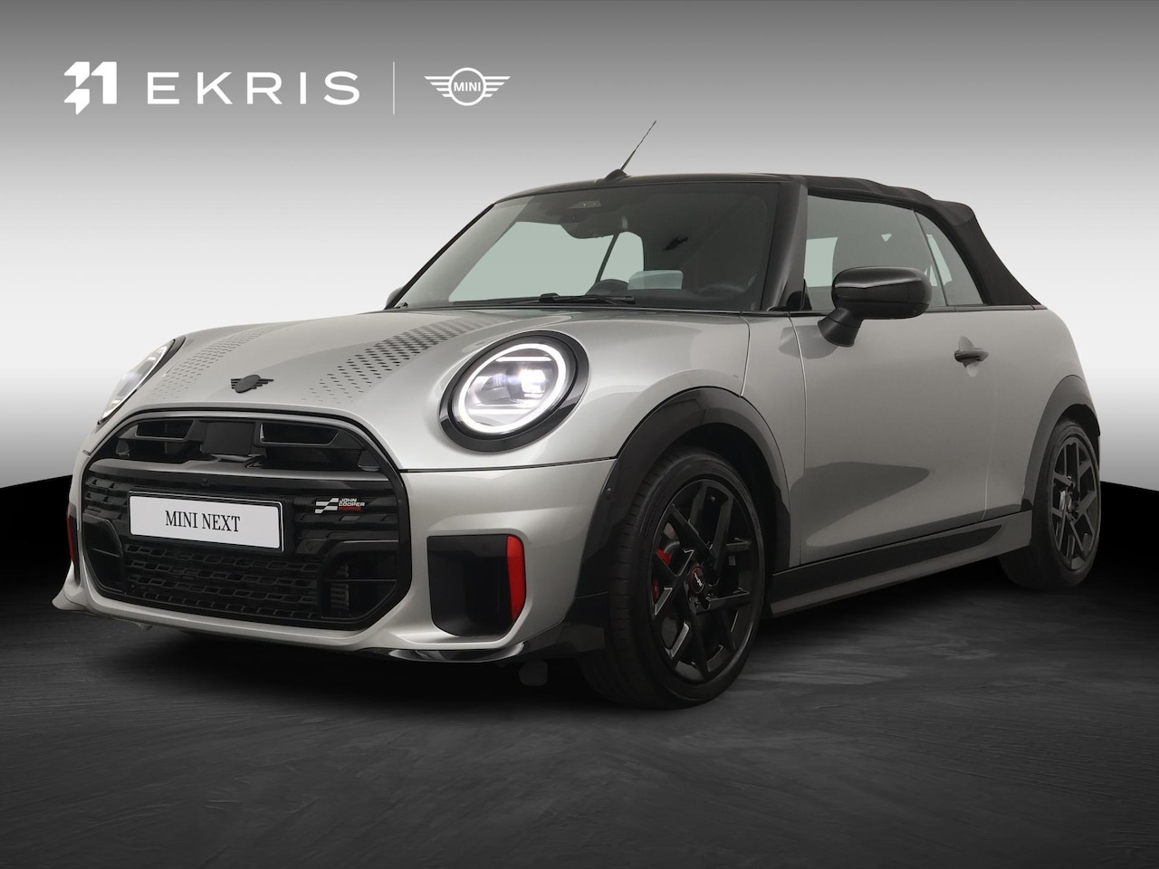 MINI Cabrio - JCW Pakket-XL | Harman Kardon | Elektrische stoelen | 360-graden camera | Adaptieve Cruise - AutoWereld.nl