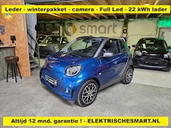 Smart Fortwo cabrio - EQ Comfort PLUS Leder - stoel/stuur verwarming - Full Led - 12 mnd. garantie