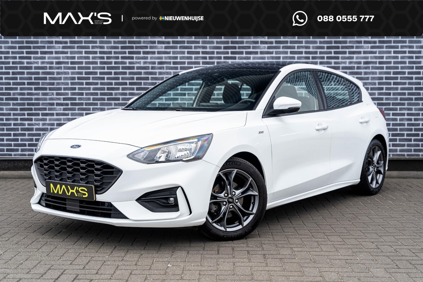 Ford Focus - 1.0 EcoBoost 125 ST Line Business | Panoramadak | Navigatie | Apple Carplay | Android Auto - AutoWereld.nl