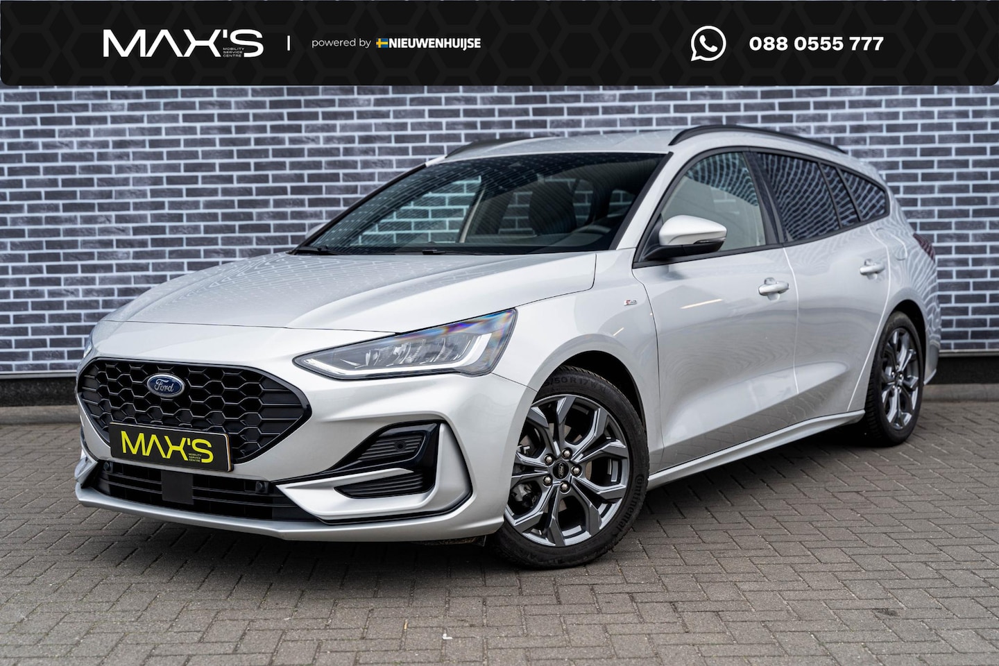 Ford Focus Wagon - 1.0 EcoBoost Hybrid 125 ST Line | Apple Carplay | Android Auto | Navigatie | Climate Contr - AutoWereld.nl