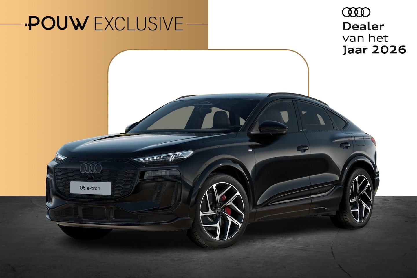 Audi Q6 Sportback e-tron - 306pk S Edition Performance 100 kWh | Trekhaak Pakket | Panoramadak - AutoWereld.nl