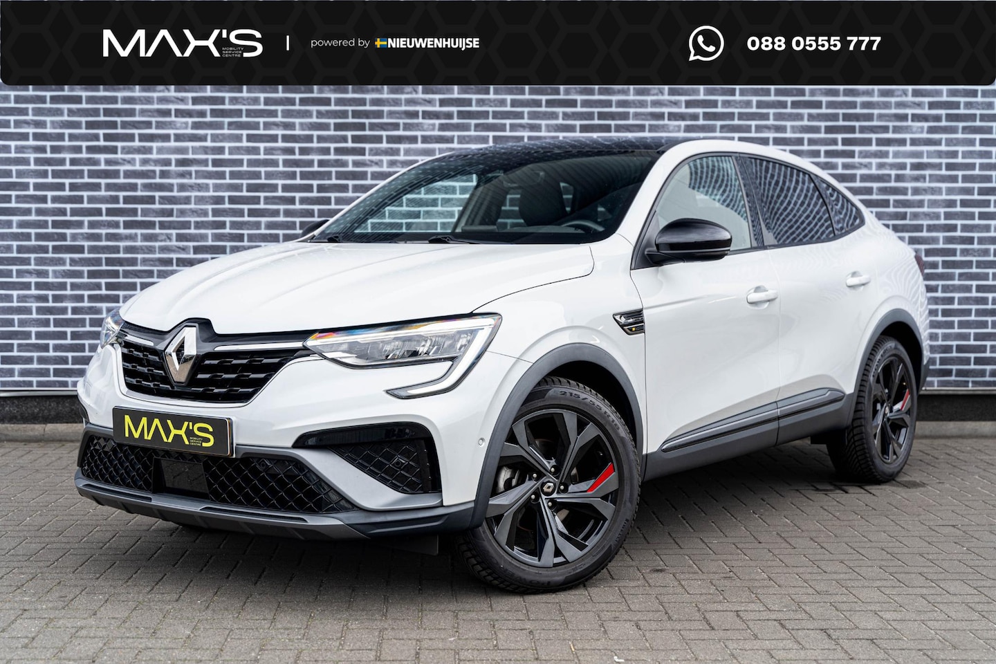 Renault Arkana - 1.6 E-Tech Hybrid 145 R.S. Line | Two-Tone | Navigatie | Apple Carplay | Android Auto | St - AutoWereld.nl