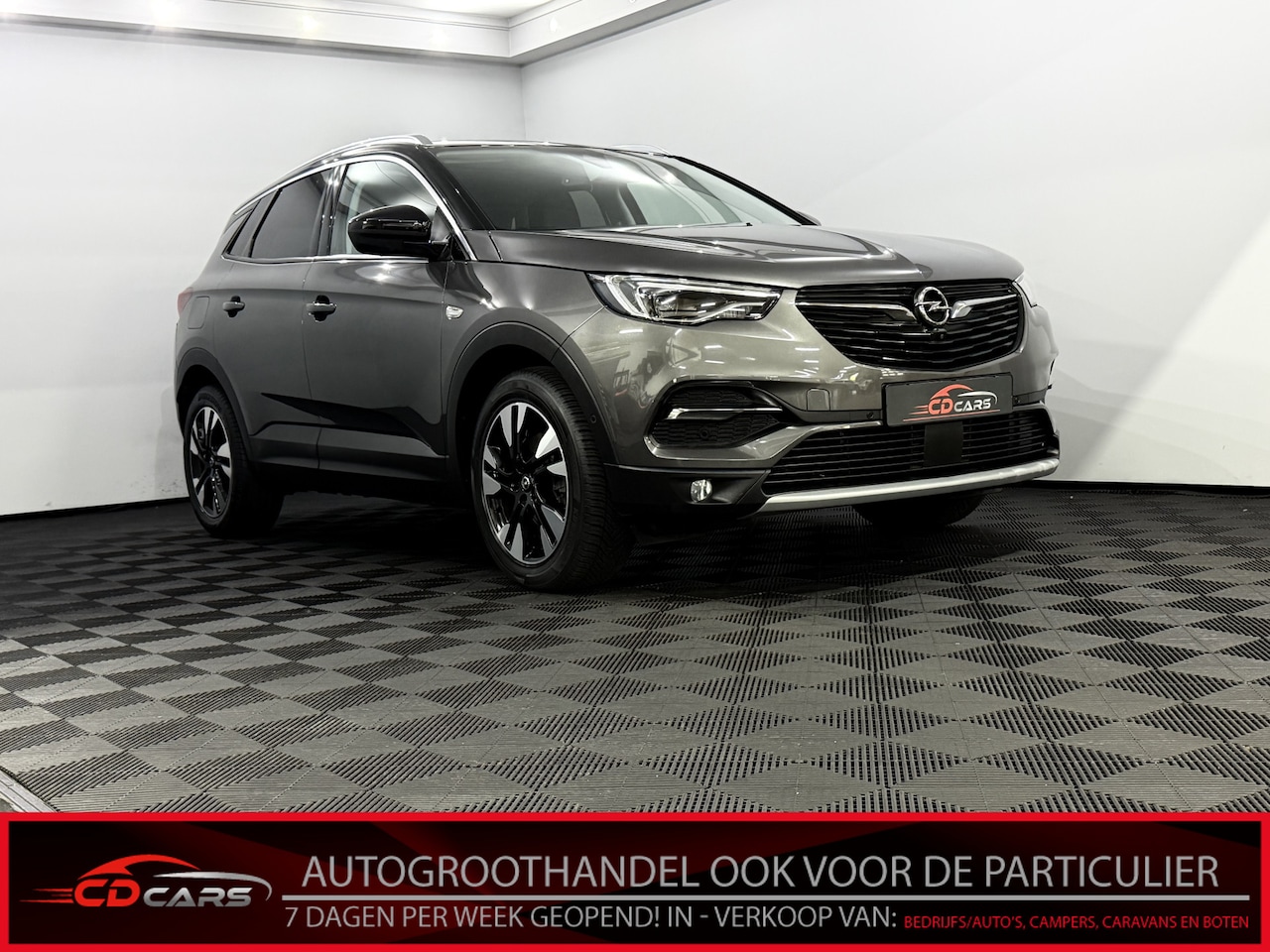 Opel Grandland X - 1.2 Turbo Elegance Camera, Navi, Rijstrook correctie, A start stop, Keyless start, Elektri - AutoWereld.nl