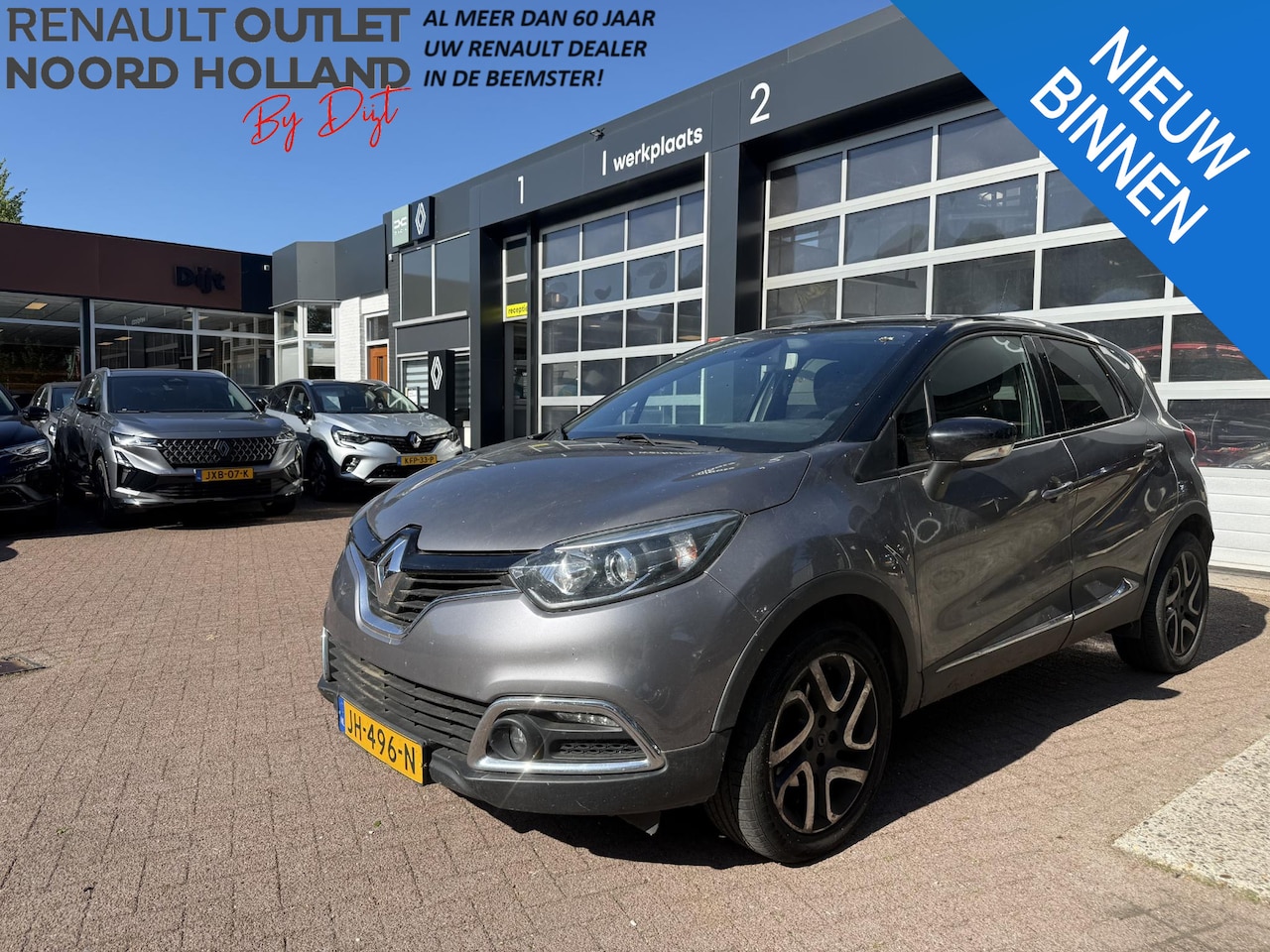 Renault Captur - 1.2 TCe 120pk EDC Dynamique+Trekhaak, Motorschade! - AutoWereld.nl