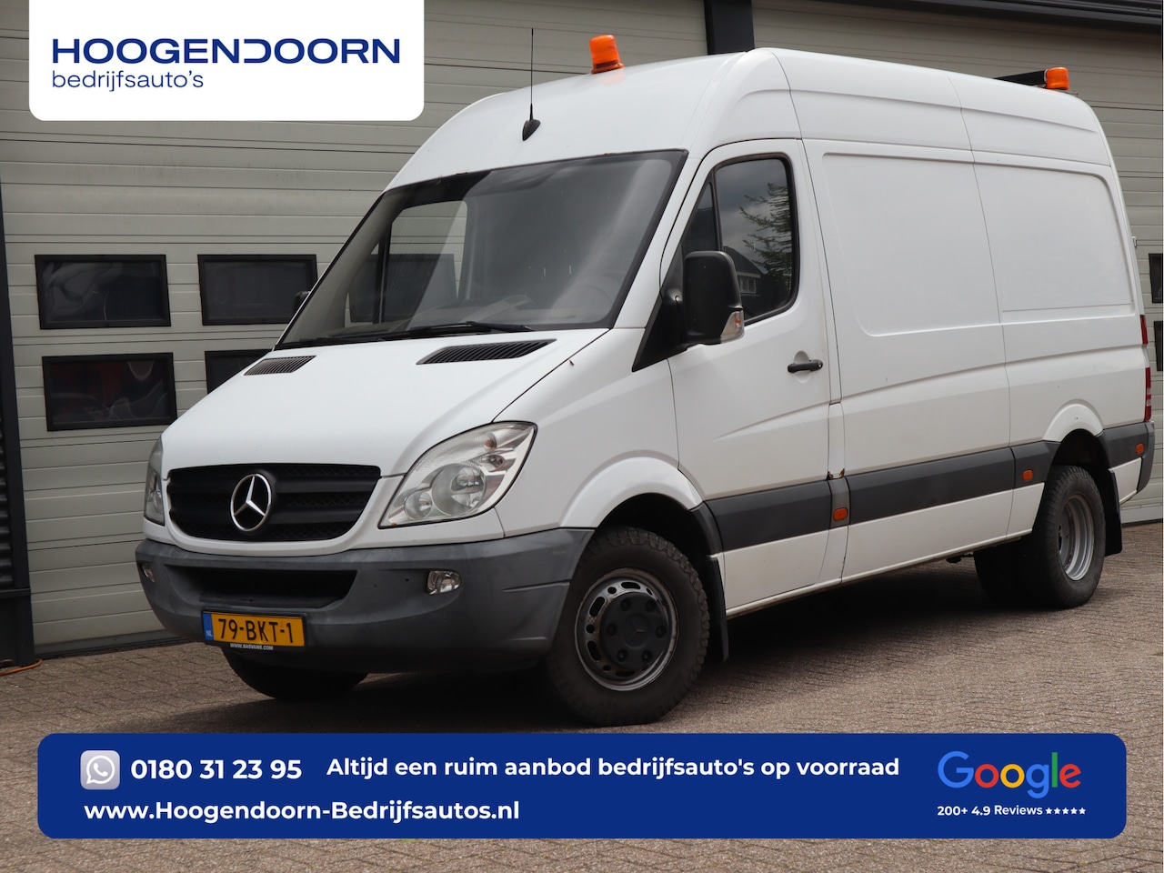 Mercedes-Benz Sprinter - 519 CDI 3.0 V6 Euro 5 - L2H2 - Airco - Trekhaak 3t KG - AutoWereld.nl