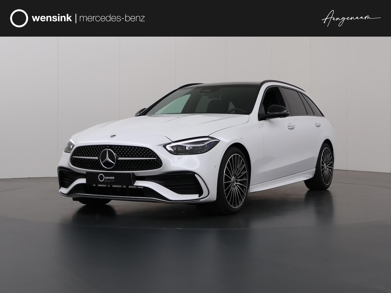 Mercedes-Benz C-klasse - 180 Star Edition AMG Line | Panoramadak | Digital Light | Stoelventilatie | Keyless Entry - AutoWereld.nl