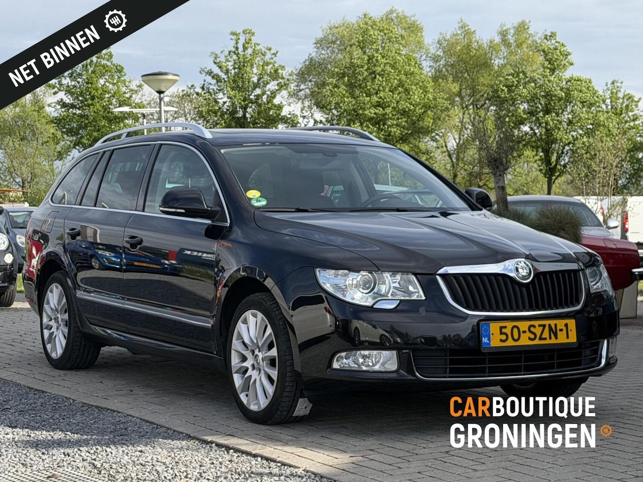 Skoda Superb Combi - 2.0 TDI Ambition | AUTOMAAT | PANO | NAP - AutoWereld.nl
