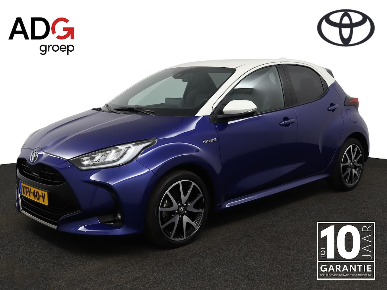 Toyota Yaris - 1.5 Hybrid Executive Bi Tone | Sportstoelen | Climate Control | Stoelverwarming | 10 Jaar - AutoWereld.nl