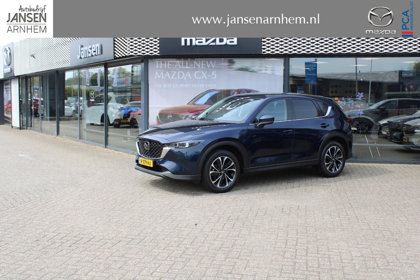 Mazda CX-5 - 2.0 SkyActiv-G 165 Luxury 2.0 SkyActiv-G 165 Luxury , Trekhaak, Leder, Apple Carplay, 360 Camera, HUD, Bose, Adap. C - AutoWereld.nl