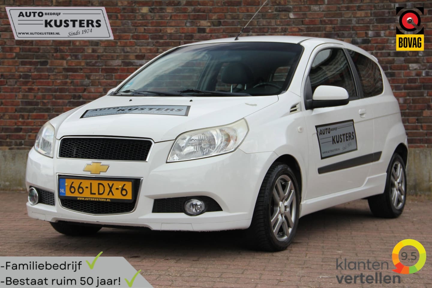 Chevrolet Aveo - 1.2 16V Airco | Elektrische ramen| Elektrische spiegels| Centrale vergrendeling| - AutoWereld.nl