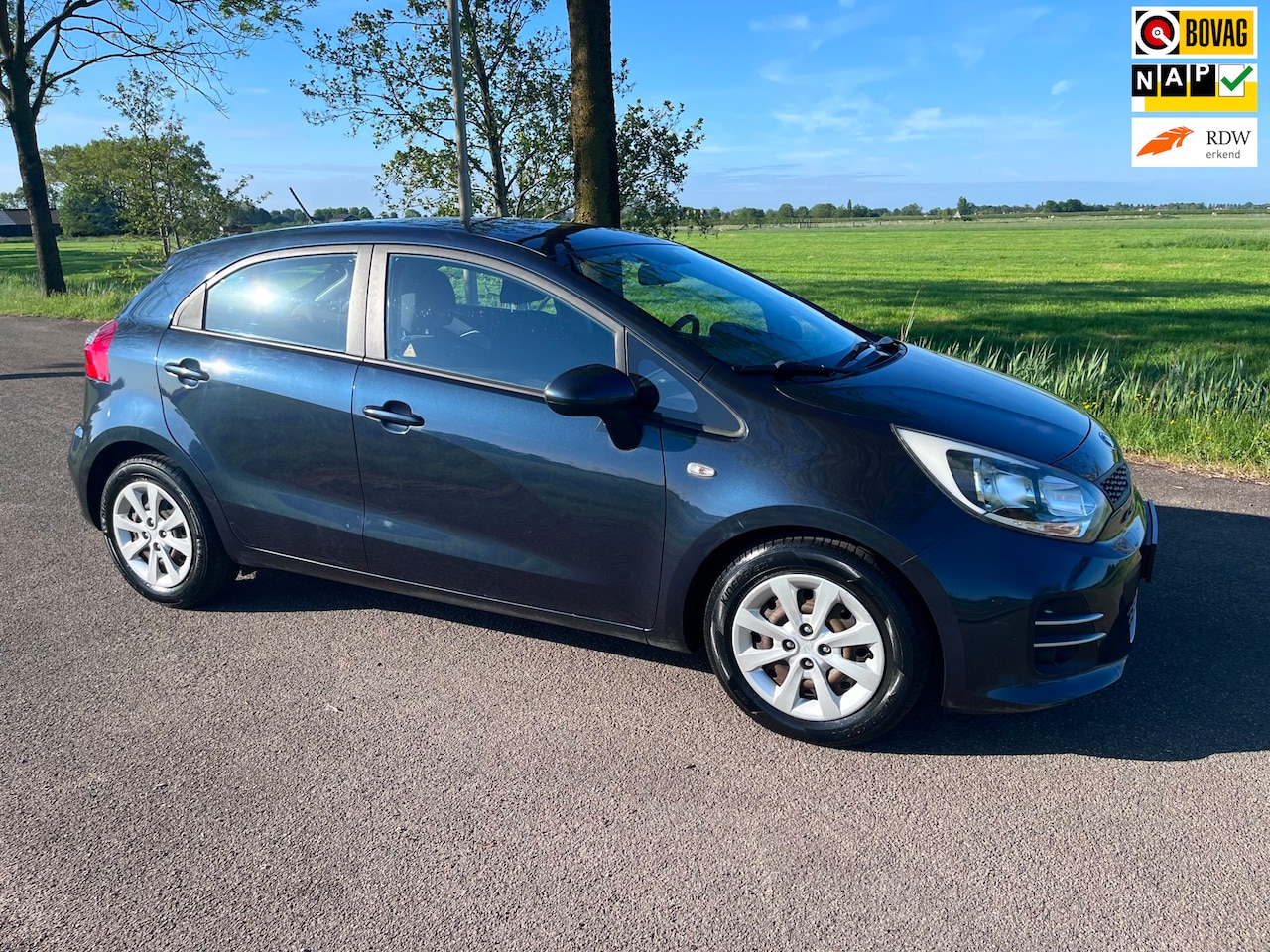 Kia Rio - 1.2 CVVT ComfortLine 1.2 CVVT ComfortLine, 1e eigenaar. incl.btw - AutoWereld.nl