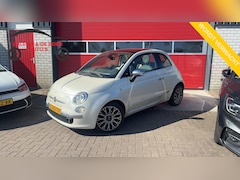 Fiat 500 - 0.9 TwinAir Lounge PARELMOER / BRUIN LEDER / XENON / PANORAMADAK / NAVI / AIRCO / PDC / BL