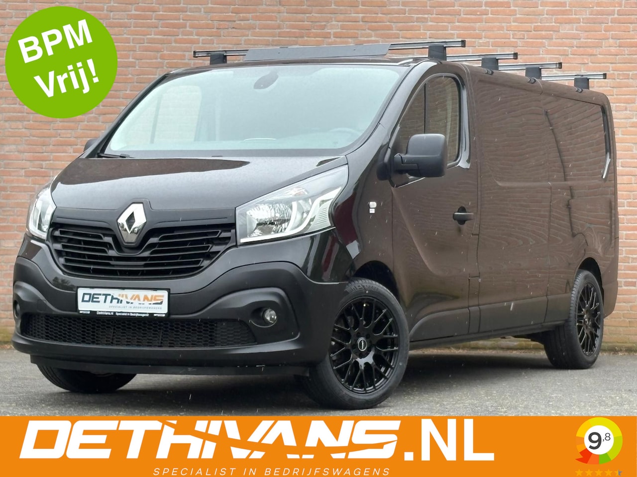 Renault Trafic - 1.6dCi 125PK Lang Black Edition / Camera / Cruisecontrol / Euro6 - AutoWereld.nl