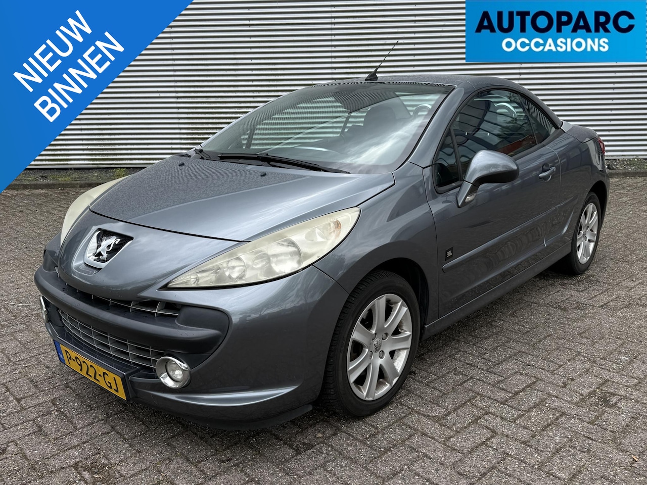Peugeot 207 CC - 1.6 VTi 1.6 VTi , AIRCO, ELECTR. DAK, SLECHTS 94.970 KM, SPORTVELGEN, BOEKJES AANWEZIG, INRUIL MOG - AutoWereld.nl