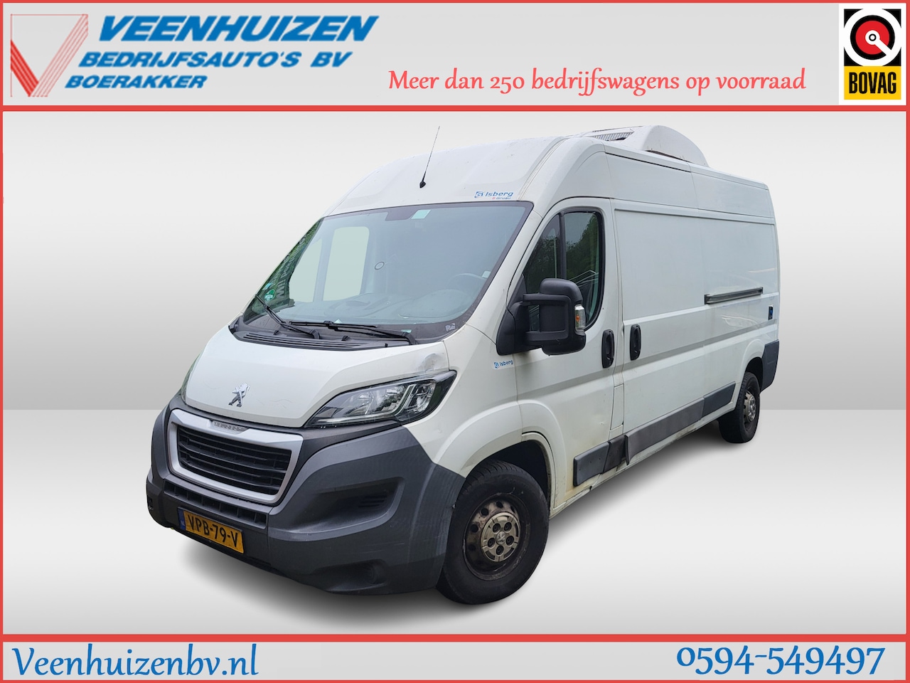 Peugeot Boxer - 2.0BlueHDI L3/H2 Koelwagen ''MOTOR STUK'' Euro 6! - AutoWereld.nl