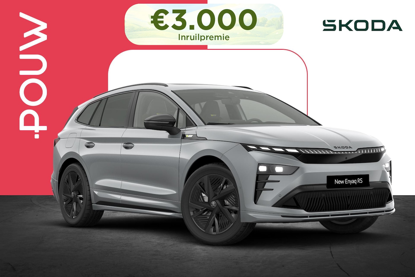 Skoda Enyaq iV - 85X 340pk RS | Warmtepomp | Panoramadak - AutoWereld.nl