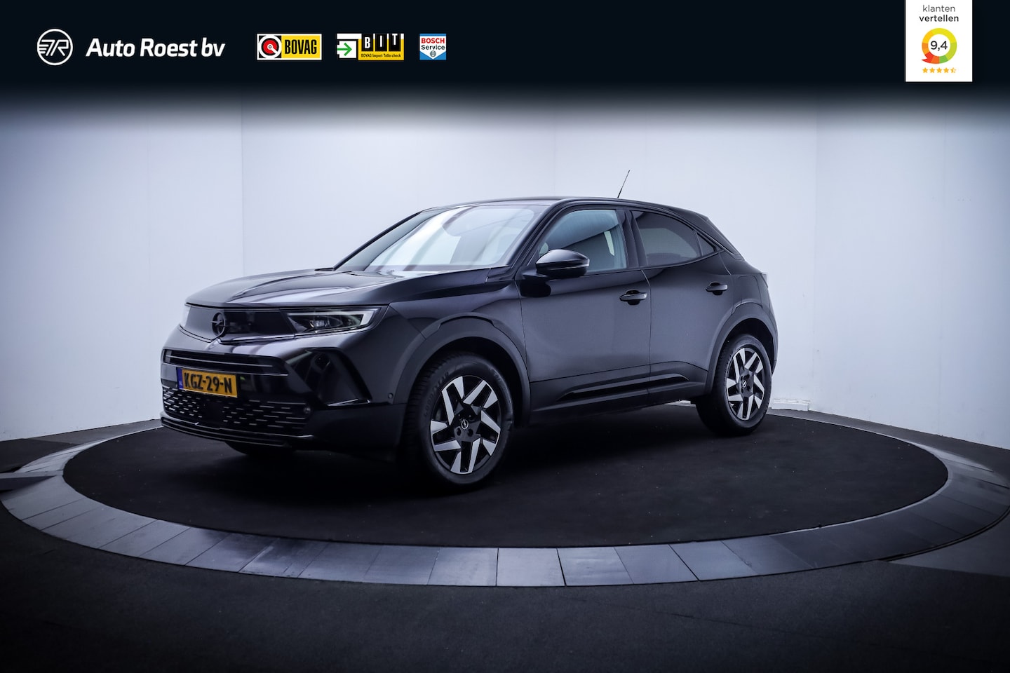 Opel Mokka - 1.2T Aut. GS-BLACK LINE FULL LED | LEDER | CAMERA | STUUR+STOELVERW | ACC | CLIMA | PDC V+ - AutoWereld.nl