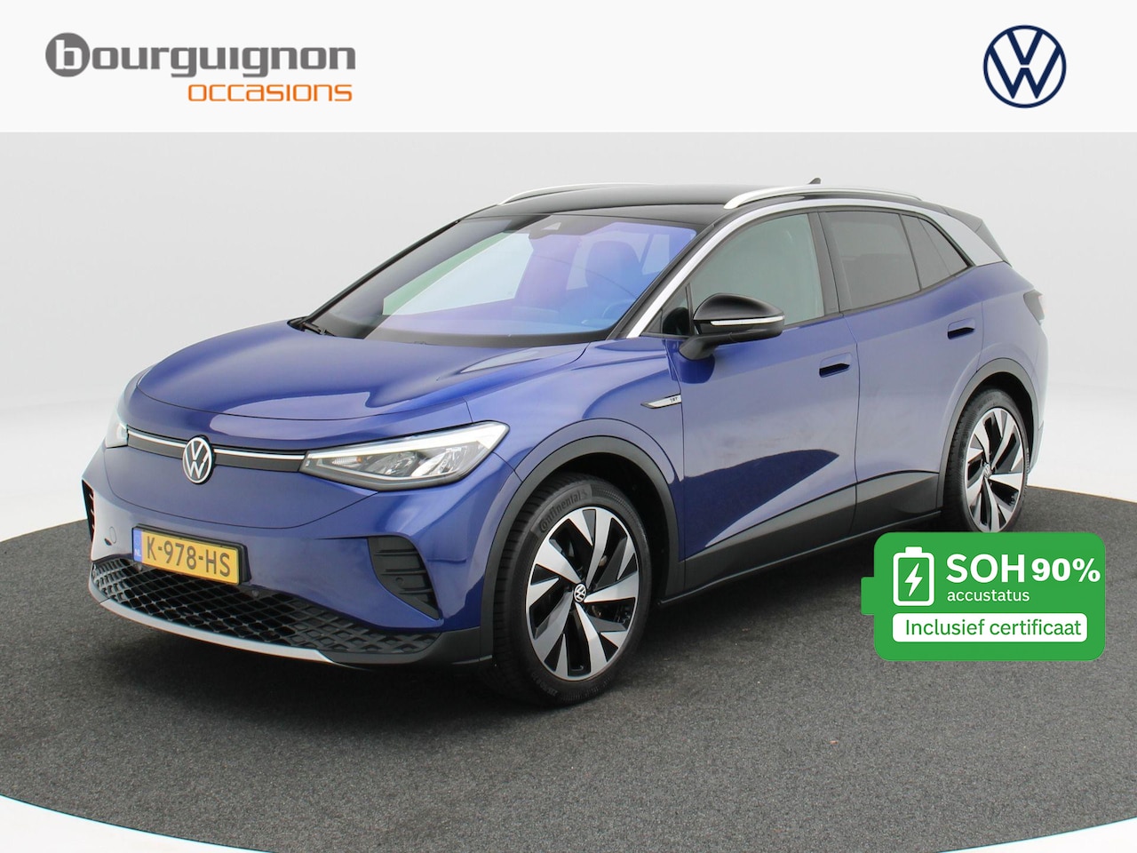 Volkswagen ID.4 - First 77 kWh 204 Pk Automaat | Camera | Stoelverwarming | Half Leer | Adaptive Cruise | Cl - AutoWereld.nl