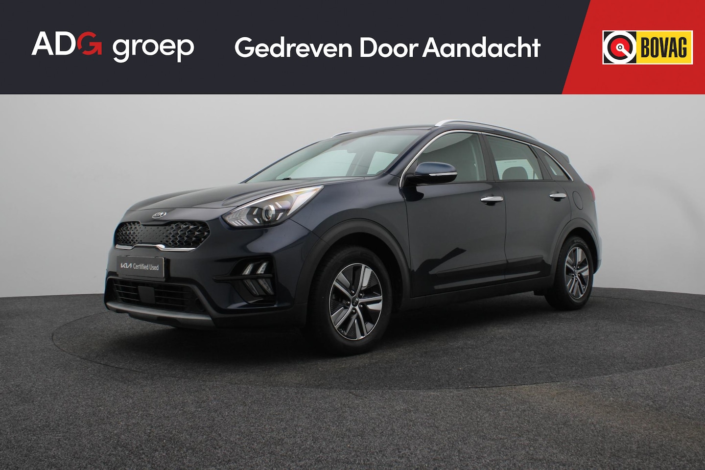 Kia Niro - 1.6 GDi Hybrid DynamicLine | Afneembare trekhaak | Navi | Adaptieve cruise control | Camer - AutoWereld.nl