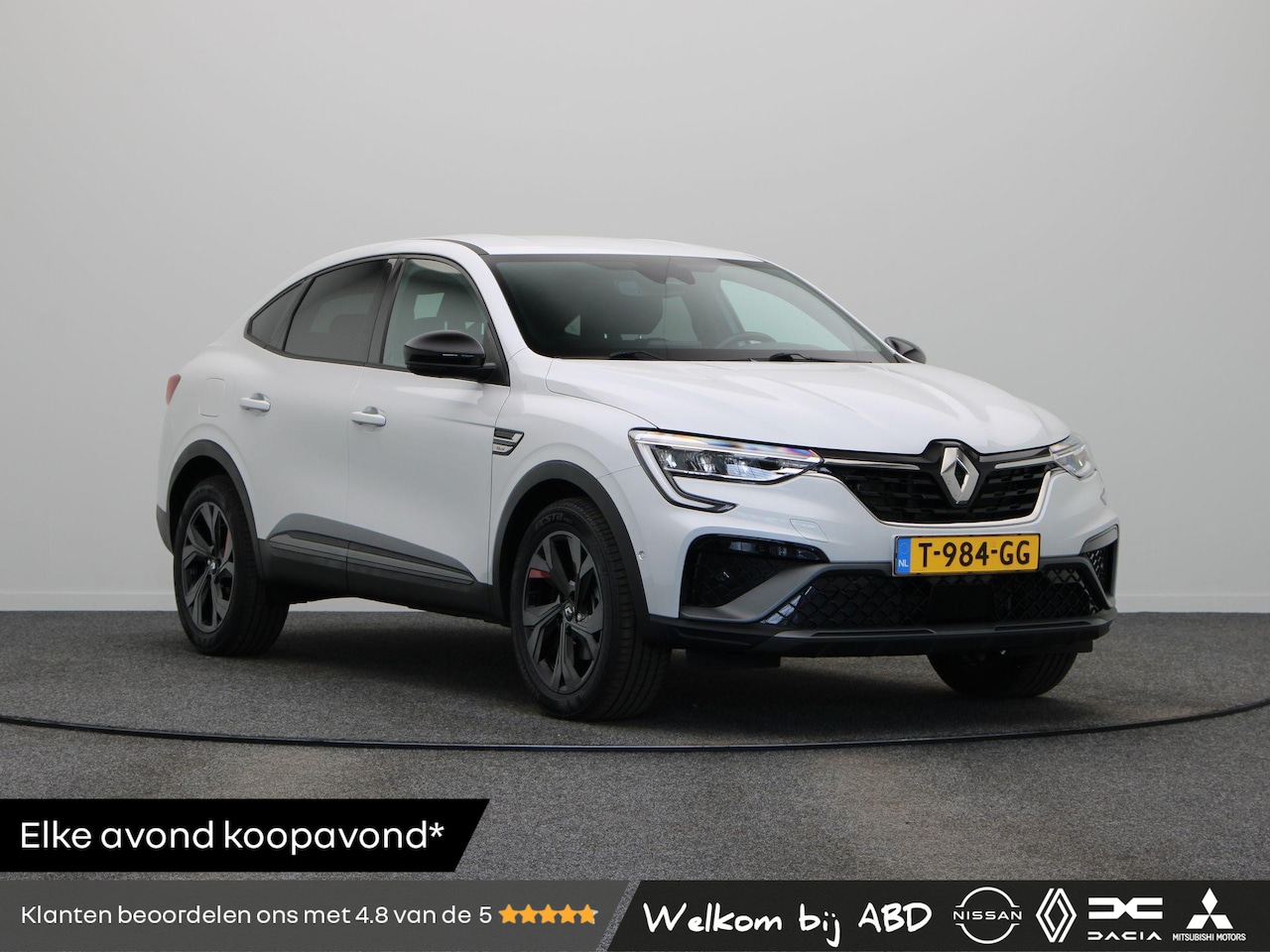 Renault Arkana - 1.6 E-Tech Hybrid 145 R.S. Line | Stoel & Stuur verwarming | Grootscherm Navigatie | Adapt - AutoWereld.nl