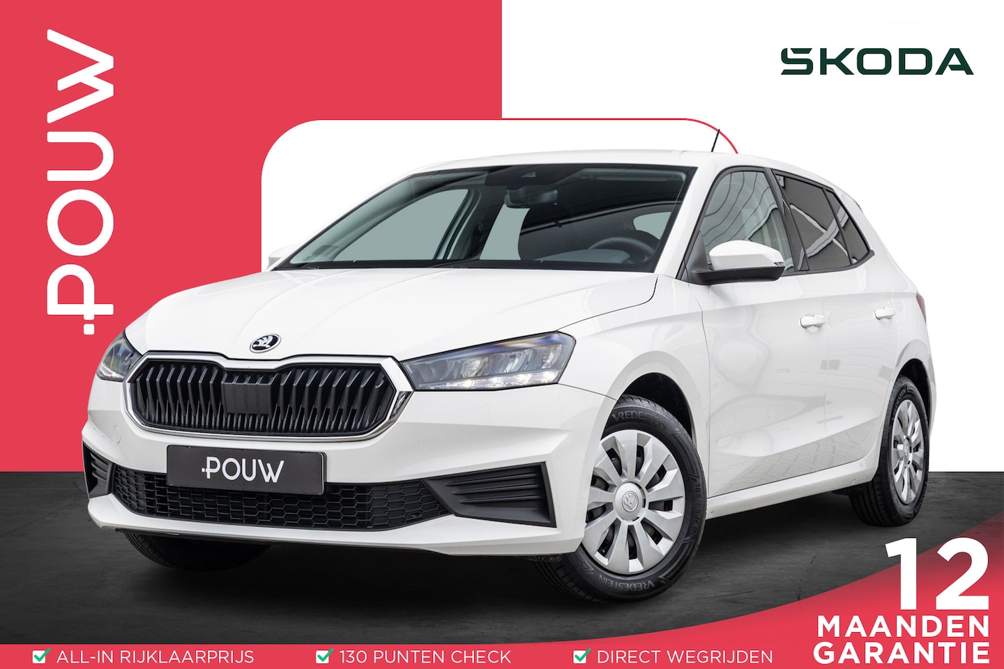 Skoda Fabia - 1.0 TSI 95pk Ambition | Parkeersensoren | App Connect | Cruise Control | - AutoWereld.nl