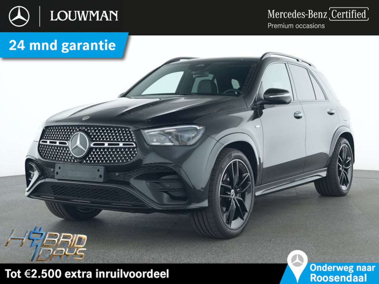 Mercedes-Benz GLE-Klasse - 400 e 4MATIC AMG Nightpakket Plug-In Hybride | Trekhaak | Airmatic | Panoramadak | Burmest - AutoWereld.nl