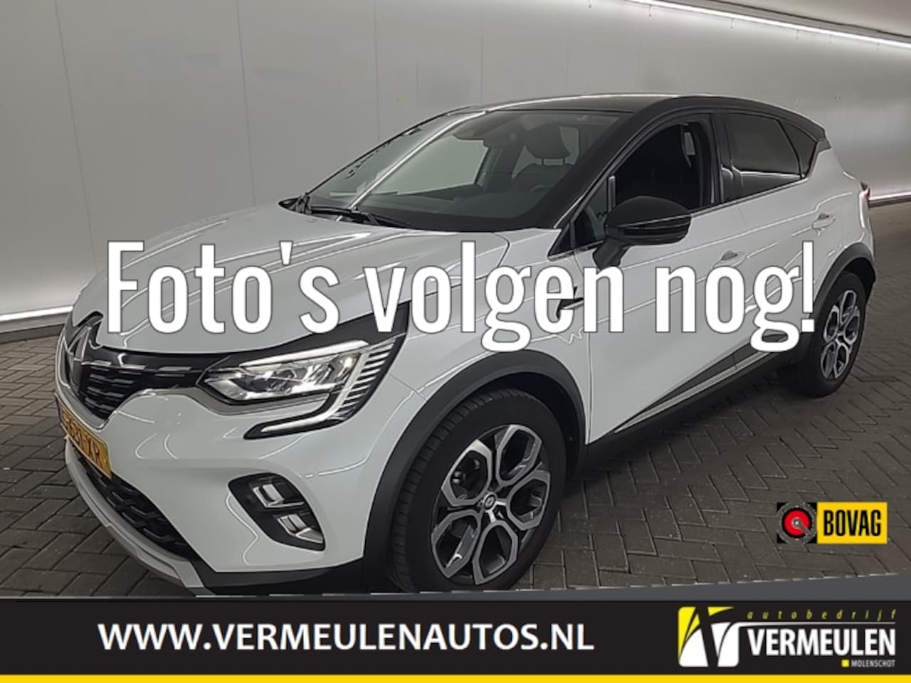 Renault Captur - 1.3 Mild Hybrid 140PK Techno + 18"/ Navi/ Clima/ Cruise/ Camera/ CarPlay/ NL auto - AutoWereld.nl