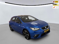 SEAT Ibiza - 1.0 EcoTSI FR Plus+Led+Pano-dak+navi+Camera+vitrual+camera+Leder+18"lmv+stoel-verw = NIEUW