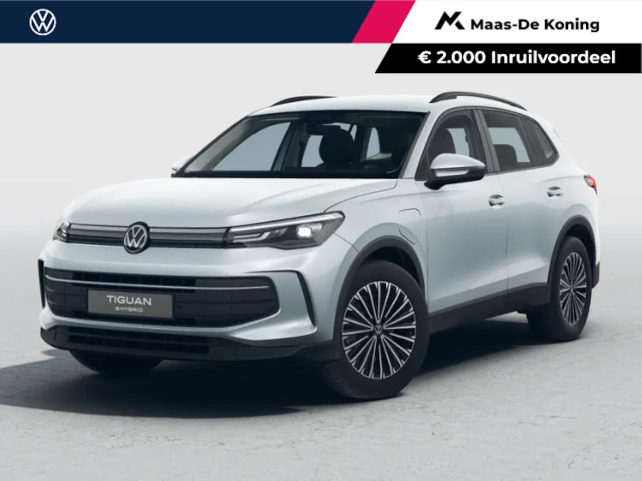 Volkswagen Tiguan - Life 1.5 eHybrid 204 PK 6 versn. DSG · Comfort pakket · Trekhaak inklapbaar, met elektrisc - AutoWereld.nl