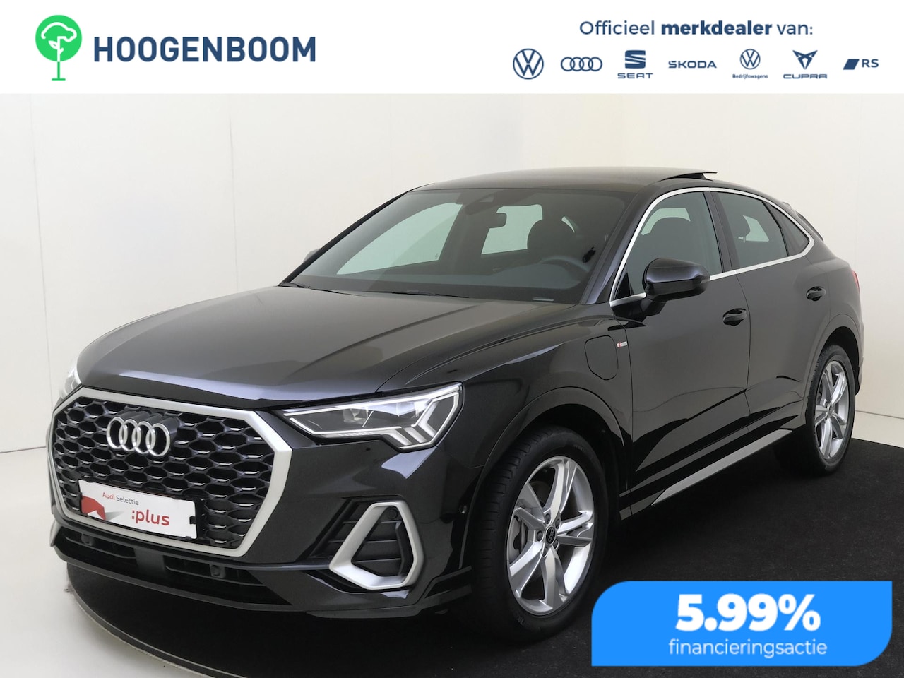 Audi Q3 Sportback - 45 TFSI e S Edition | SoH 100% | Panoramadak | Achteruitrijcamera | Dodehoek detectie | Ke - AutoWereld.nl