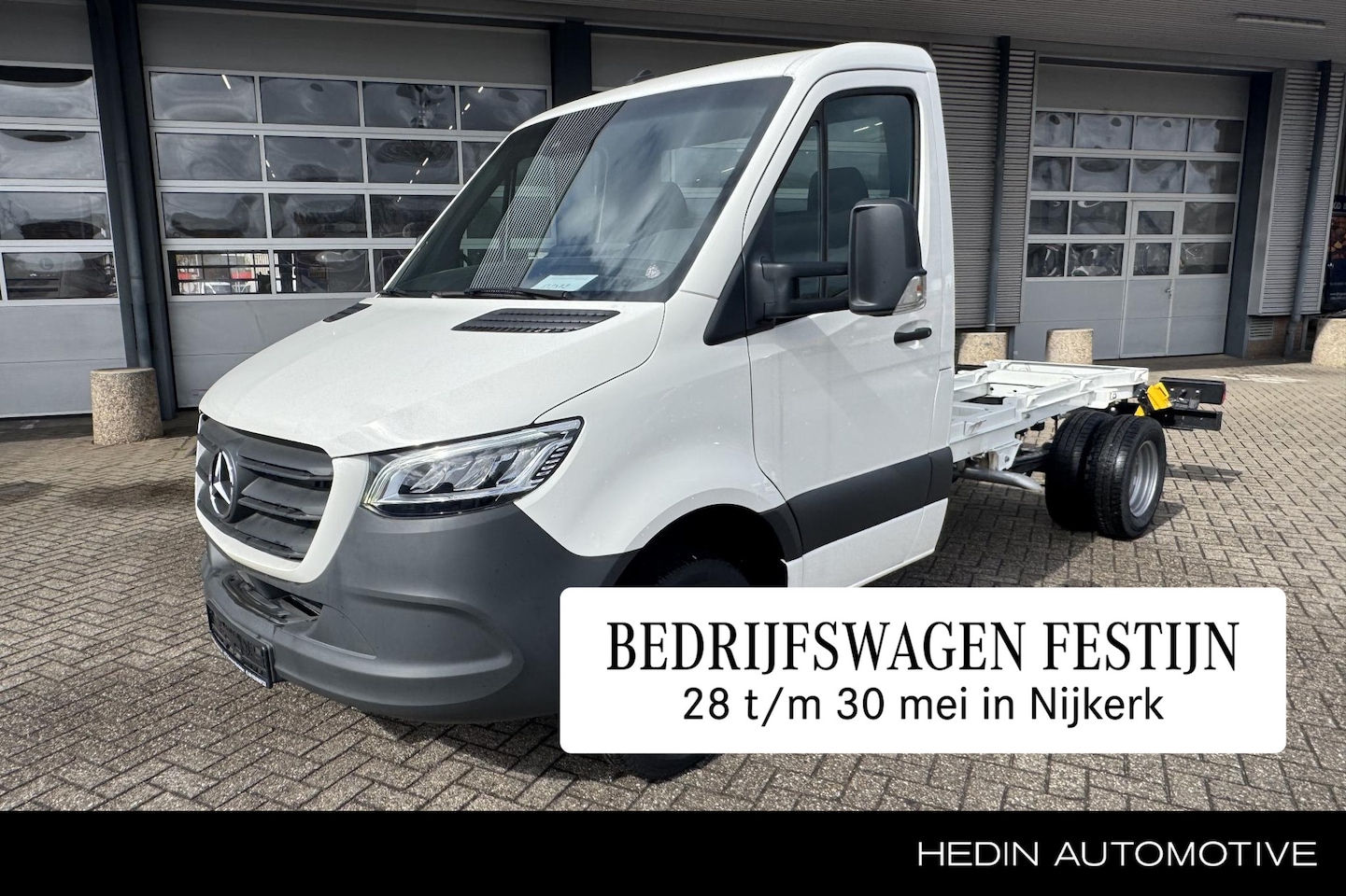 Mercedes-Benz Sprinter - 519 L2 Chassis Diesel Automaat RWD Chassis | LED | Stoelverwarming | Spoorassistent - AutoWereld.nl