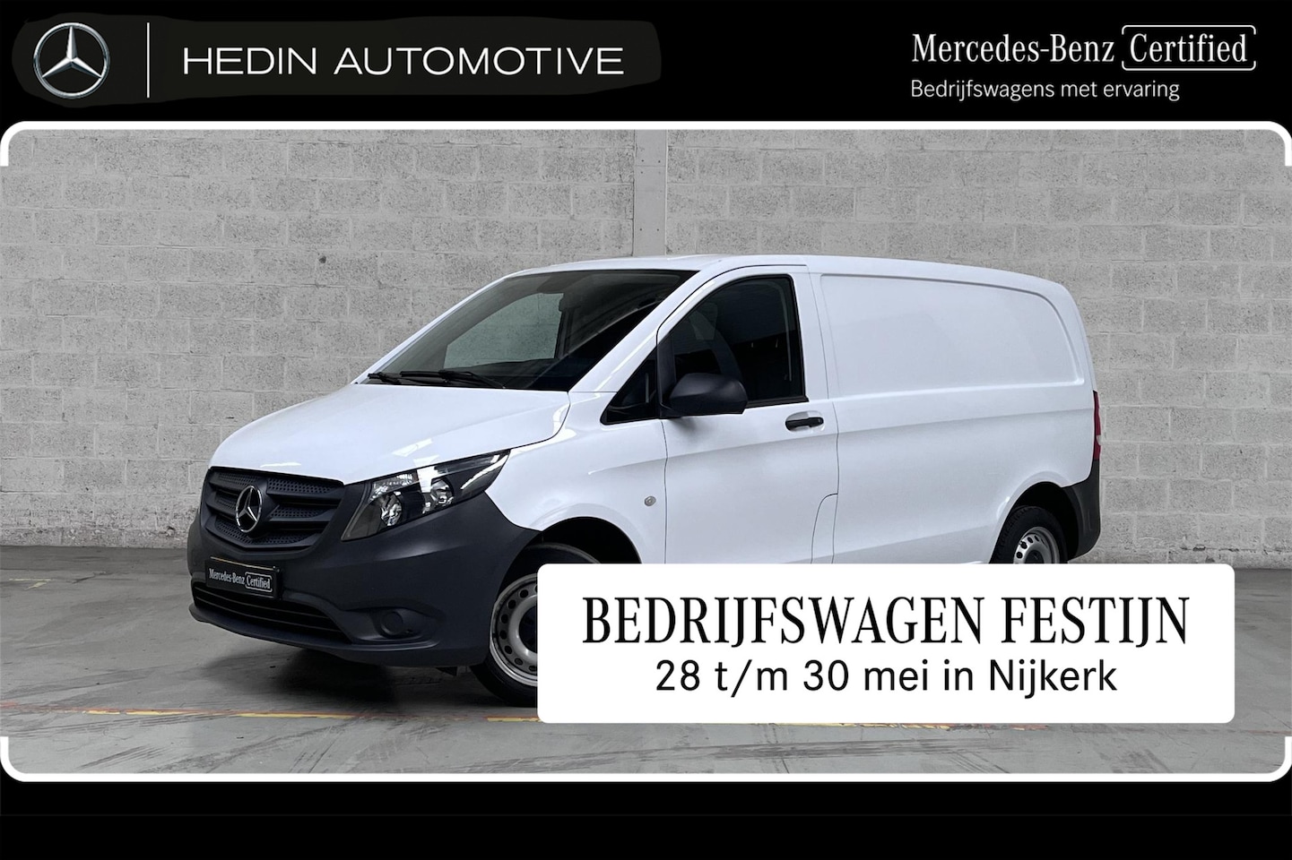 Mercedes-Benz Vito - 110 L1 Functional | Trekhaak | Airco | 3-Zits | Achterklep - AutoWereld.nl