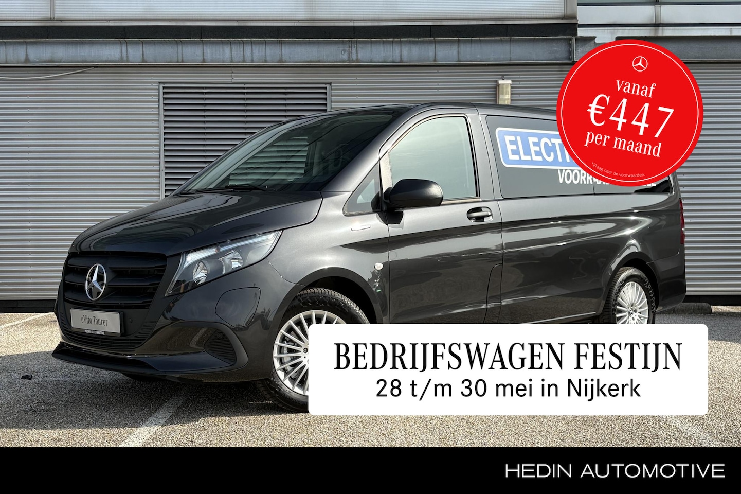 Mercedes-Benz eVito Tourer - 129 L2 Pro | Spiegelpakket | Navigatie | Smartphone Integratie Pakket | Spiegelpakket | Pa - AutoWereld.nl