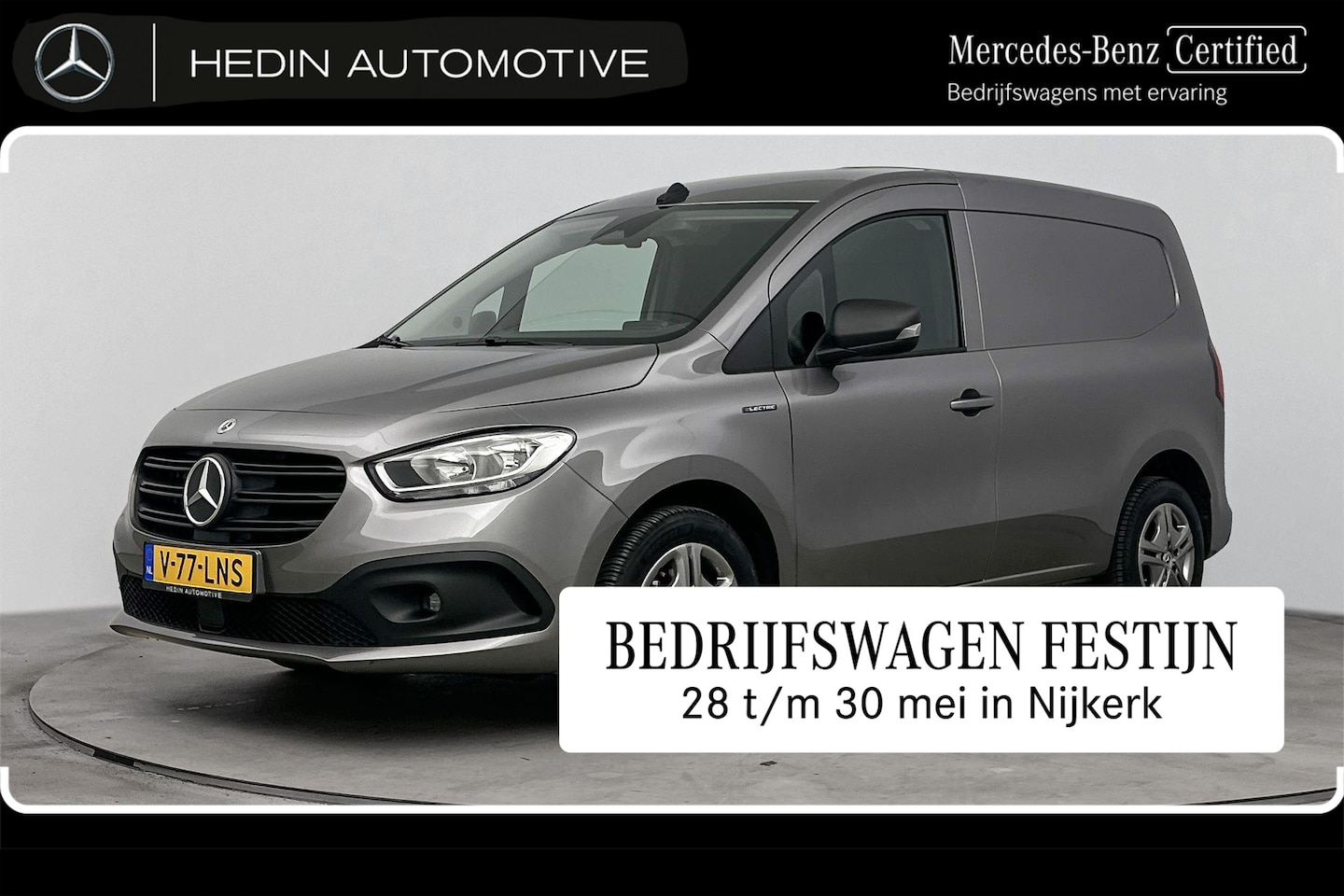 Mercedes-Benz eCitan - 112 L1 Select 51 kWh | Stoelverwarming | Camera | Licht en Zichtpakket | Cruise Control - AutoWereld.nl