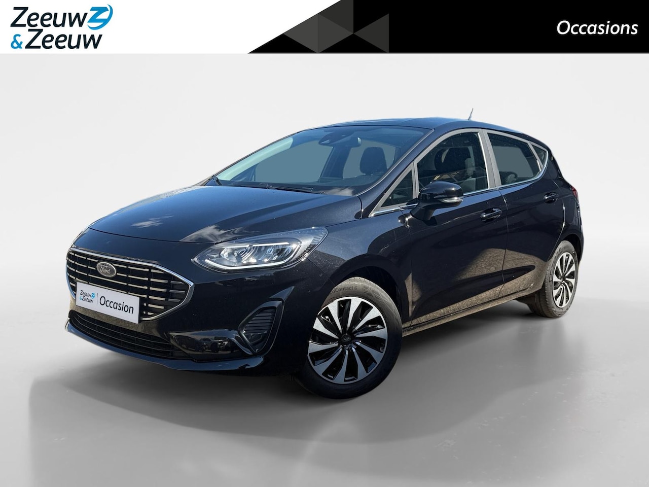 Ford Fiesta - 1.0 EcoBoost Hybrid Titanium | Winter Pakket | Apple Carplay & Android Auto | Parkeersenso - AutoWereld.nl