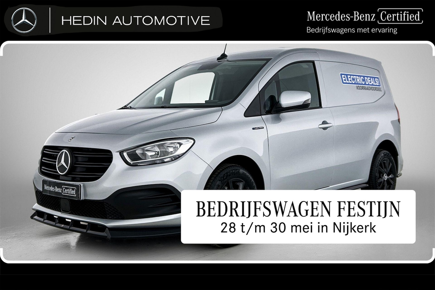 Mercedes-Benz eCitan - L1 51 kW Pro | Hedin Automotive Edition | Parkeerpakket met Achteruitrijcamera | Zitcomfor - AutoWereld.nl
