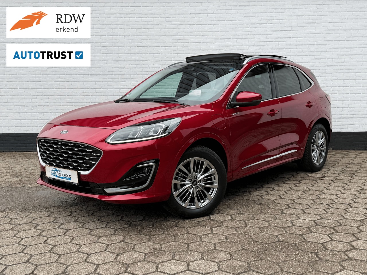 Ford Kuga - 2.5 PHEV Vignale l PANO l ACC l LEDER l B&O l HUD! - AutoWereld.nl