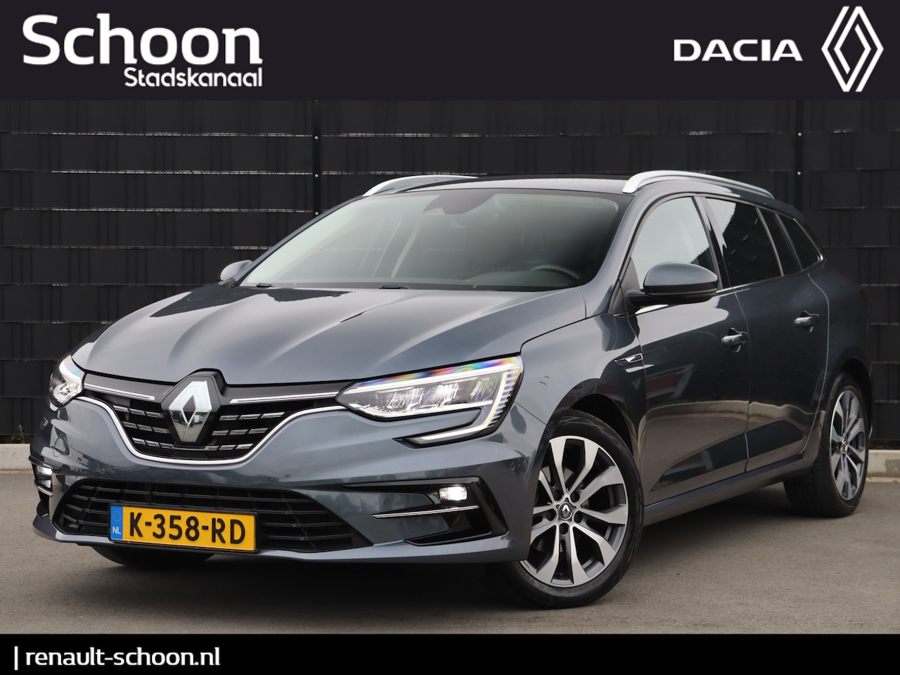 Renault Mégane Estate - 1.3 TCe Business Edition One | Leder | Stoel-/Stuurverwarming | Trekhaak | Bose | Camera | - AutoWereld.nl