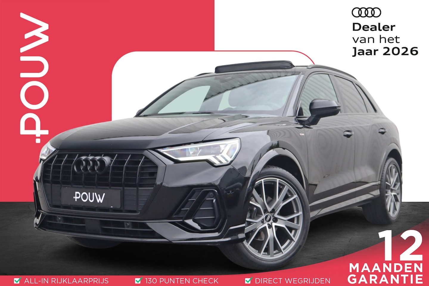 Audi Q3 - 35 TFSI 150pk S-tronic S edition | Panoramadak | Trekhaak | Adaptive Cruise - AutoWereld.nl