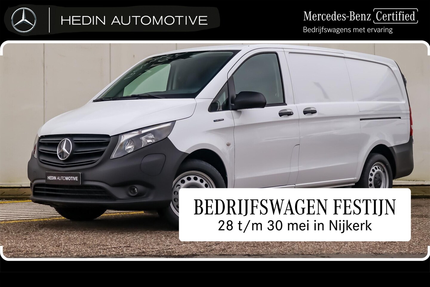 Mercedes-Benz eVito - eVito L2 | Audio Pakket | Cruisecontrol | Airco met Voorklimatisering| Zitcomfortpakket | - AutoWereld.nl