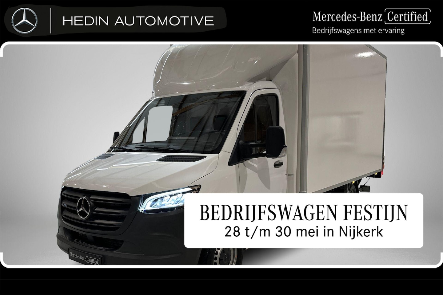 Mercedes-Benz Sprinter - 317 Diesel L3 Automaat RWD Select Bakwagen | Airco | LED | Zijwindassistent | Laadklep | Z - AutoWereld.nl