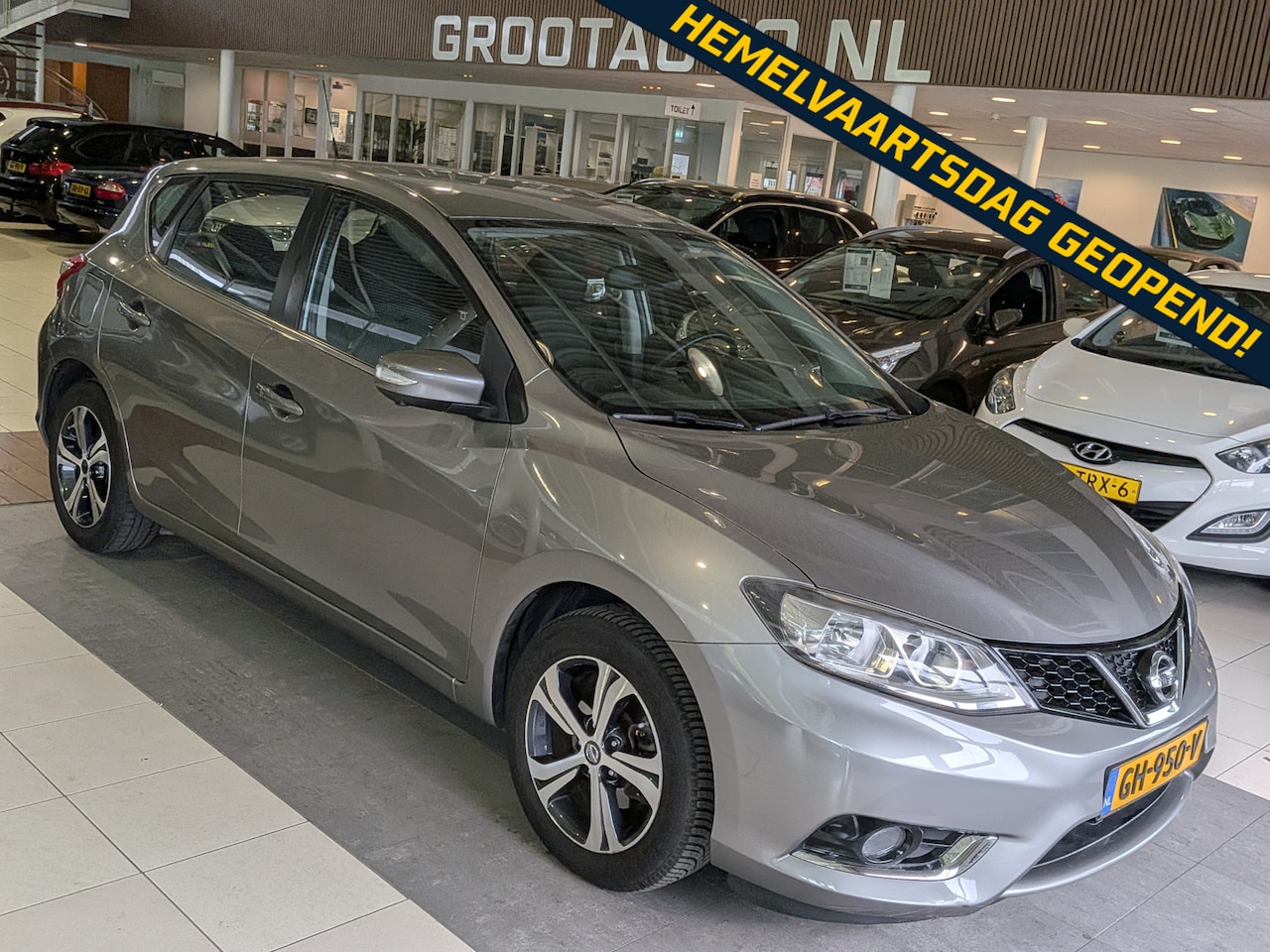 Nissan Pulsar - 1.2 DIG-T Business Edition Airco, Cruise Control, Trekhaak, Stuurbekrachtiging - AutoWereld.nl