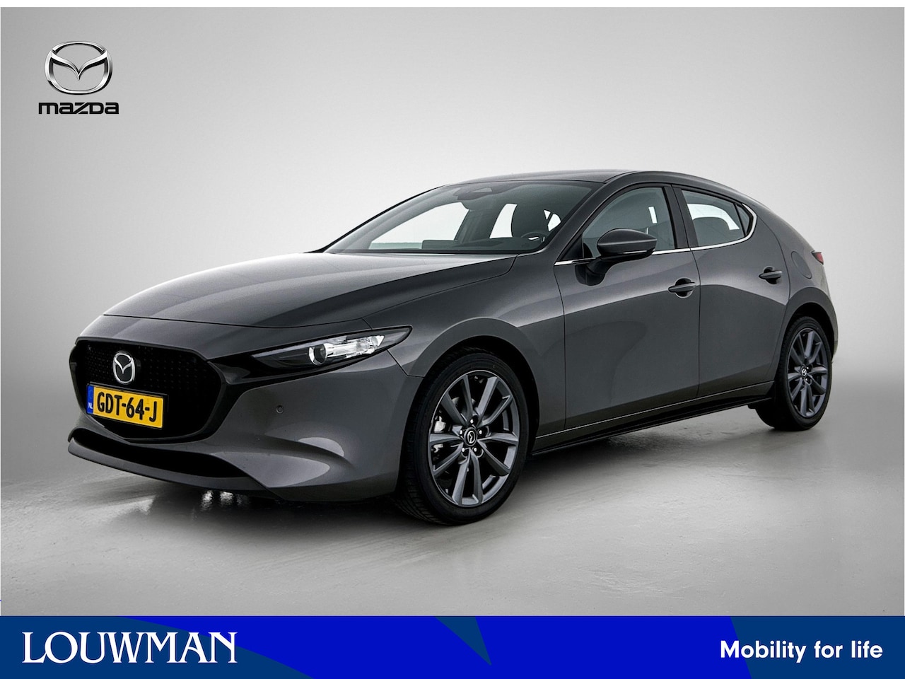 Mazda 3 - 2.0 e-SkyActiv-G M Hybrid 122 Exclusive-line / Camera / Adaptieve cruise - AutoWereld.nl