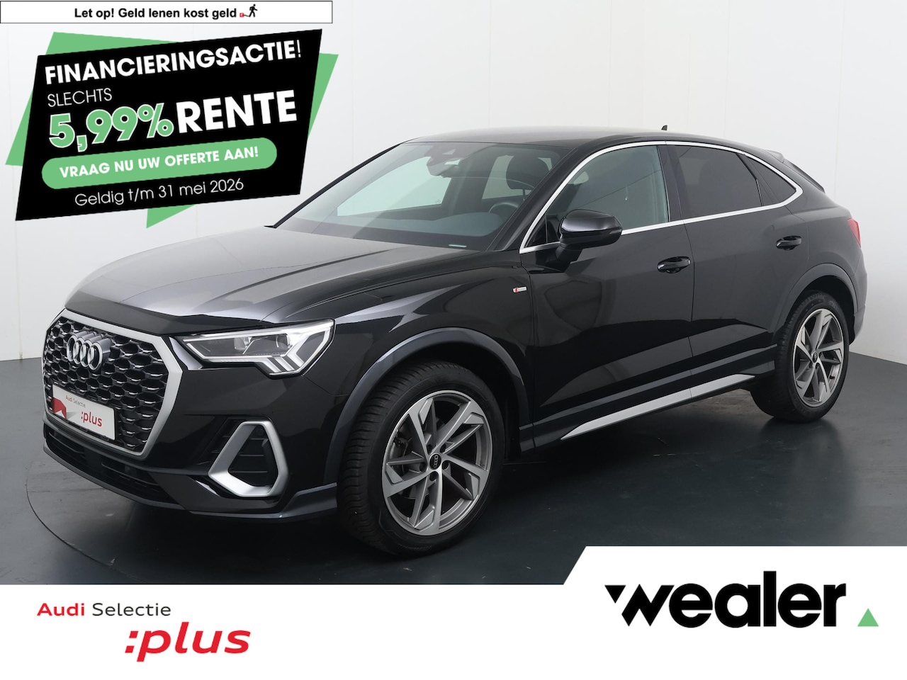 Audi Q3 Sportback - 35 TFSI S Edition | 150 PK | Automaat | Adaptive cruise control | Achteruitrijcamera | 19" - AutoWereld.nl