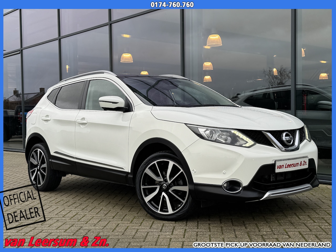 Nissan Qashqai - 1.2 Tekna | Pano | Stoelverwarming | 360 graden camera - AutoWereld.nl