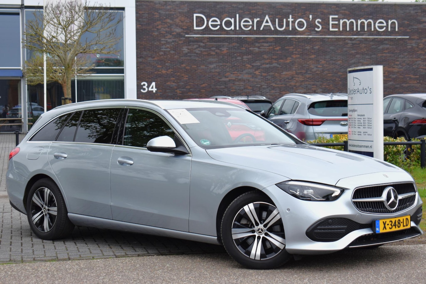 Mercedes-Benz C-klasse Estate - 200 d 163pk ECC LMV NAVIGATIE SPORTSTOELEN 30000KM Mercedes-Benz C-klasse Estate 200 d Lux - AutoWereld.nl