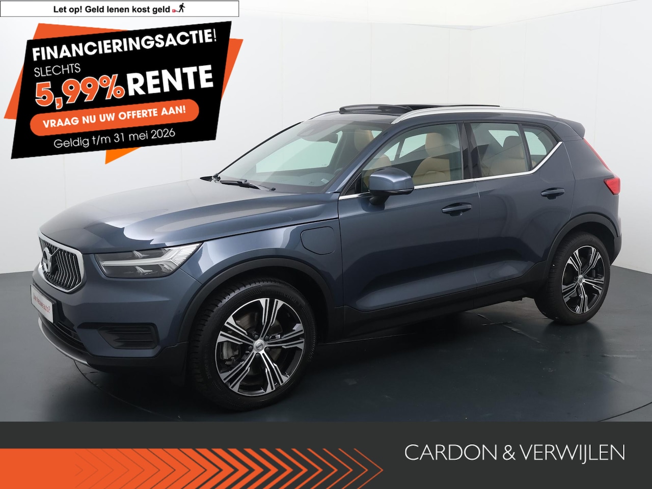 Volvo XC40 - 1.5 T5 Recharge Inscription | 262 PK | SoH 93% |  Panoramadak | Harman Kardon audio | Adap - AutoWereld.nl