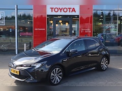 Toyota Corolla - 1.8 HYBRID DYNAMIC AFN-TREKHAAK HALF-LEDER+STOELVERW PARK-CAMERA KEYLESS NL-AUTO